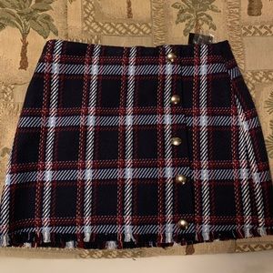 Plaid skirt (multi)